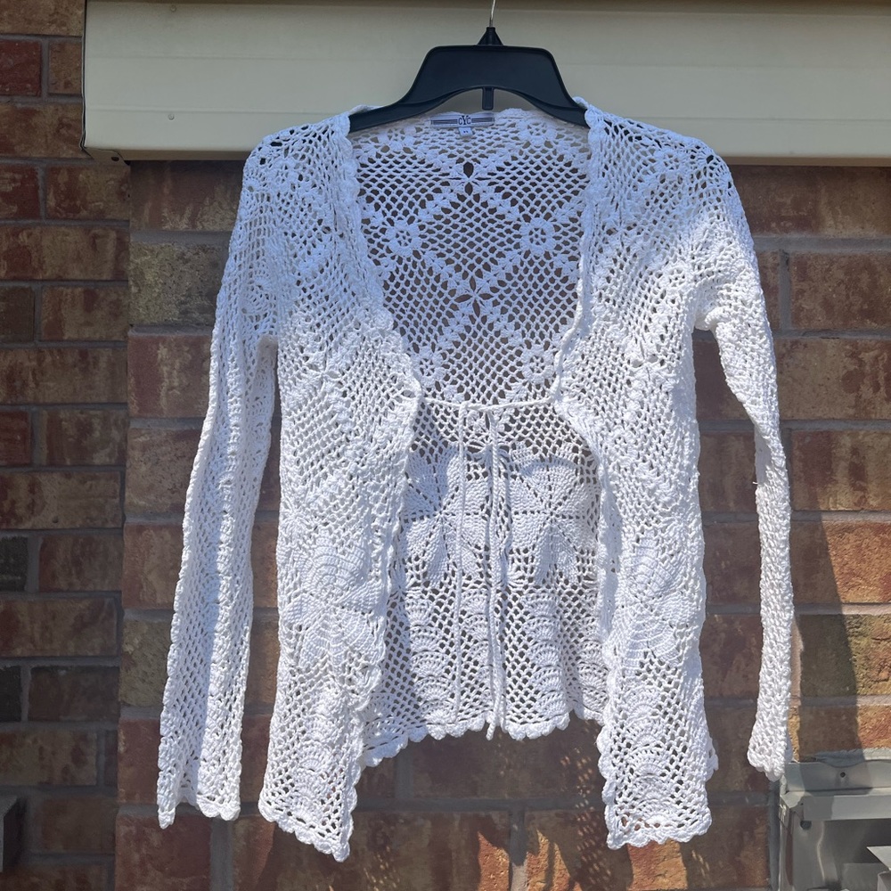 CYC crochet cardigan size M
